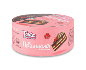 Торт Tarta Празький з вишнею 450г