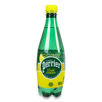 Вода Perrier зі смаком лимону газована, 0,5л