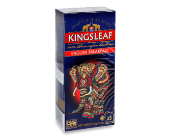 Чай чорний Kingsleaf English Breakfast, 25*2г