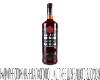 Ром Bacardi Carta Negra 40%, 1л