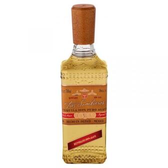 Текіла Tres Sombreros 100% Agave Reposado 0,7л