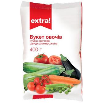 Суміш овочева Extra! Овочевий букет с/м 400г