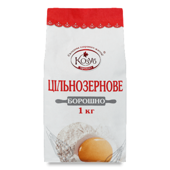 Борошно «Козуб продукт» цільнозернове 1000г