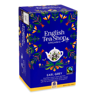 Чай чорний English Tea Shop Earl Grey органічний 20*2,25г