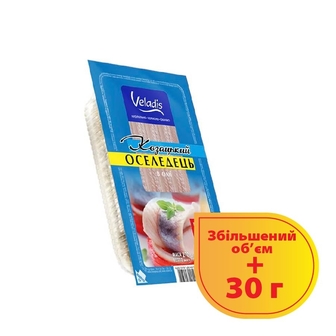 Пресерви 270 г Veladis Оселедець філе "Козацький" в олії пл/уп 