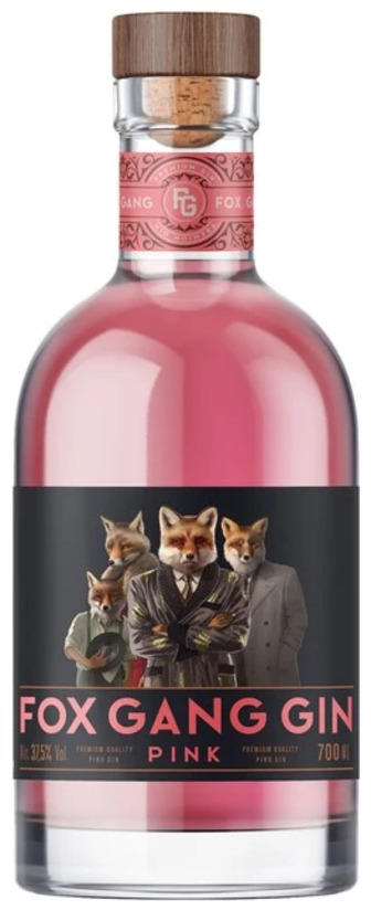 Джин Fox Gang Pink 37.5%, 0.7 л