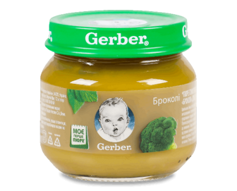 Пюре Gerber «Броколі» 80г