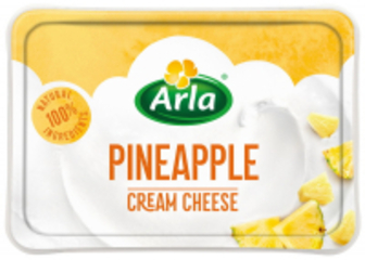 Крем-сир з ананасом Arla Pineapple 70% 200г