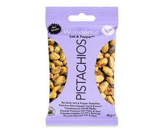 Фісташки Wonderful Pistachios смажені солоні очищені