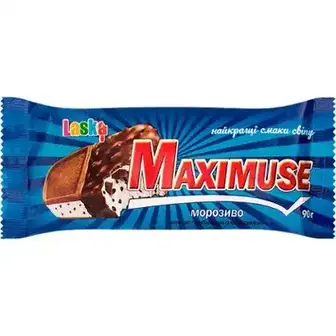 Морозиво Ласка Maximus Сендвіч 90 г-Laska