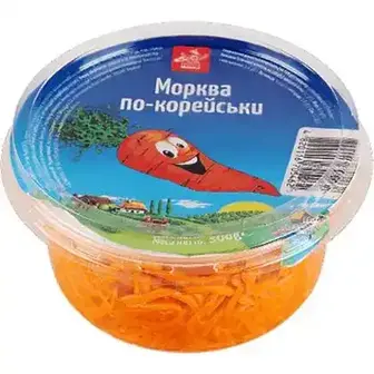 Морква по-корейски Чудова Марка 300 г-Чудова Марка