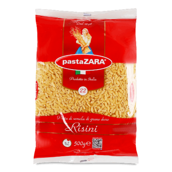 Вироби макаронні Pasta ZARA «Рісіні» 500г