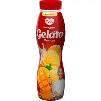 Йогурт Чудо Gelato Манго-м'ята 1,4% 260 г