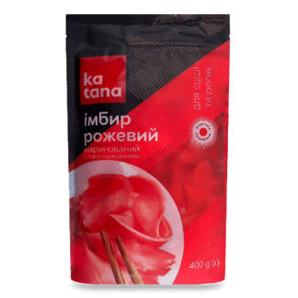 Імбир Katana рожевий маринований 400г (400г)