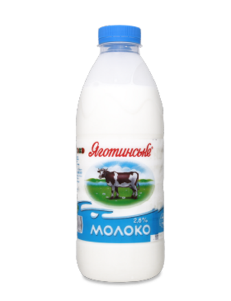 Молоко Яготинське 2,6%, 870 г пет