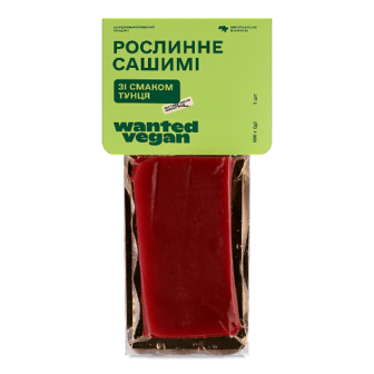 Сашимі Wanted Vegan зі смаком тунця рослинне 100г