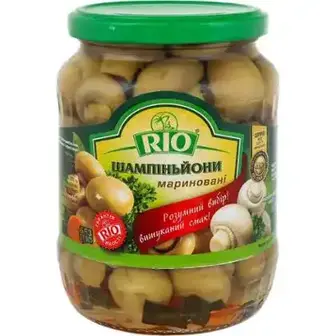 Гриби Rio Печериці мариновані 720мл
