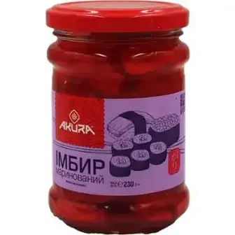 Імбир Akura маринований 230 г