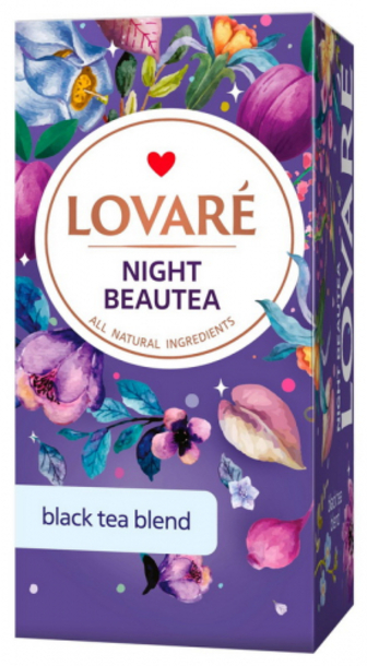 Чай Lovare Night Beautea чорний 24*2г