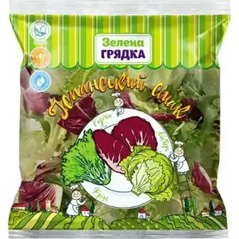 Салатний мікс Зелена Грядка Іспанська смак 200 г