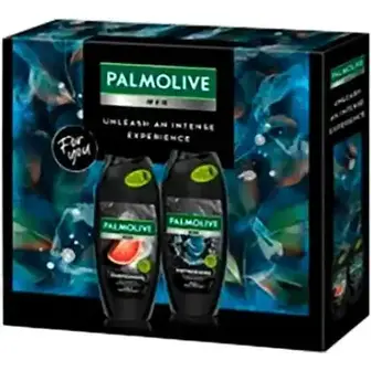 Набір подарунковий Palmolive Енергійний чоловічий гель для душу 2 шт