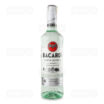 Ром Bacardi «Карта Бланка» 40%