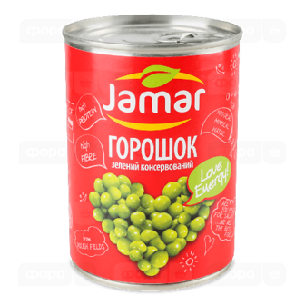 Горошок Jamar консервований