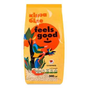 Кіноа Feels good біла, 500г (500г)
