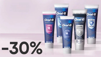 -30% на всі зубні пасти Oral-B