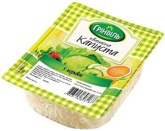 Капуста квашена Грінвіль з морквою 500 г (4823006803187)