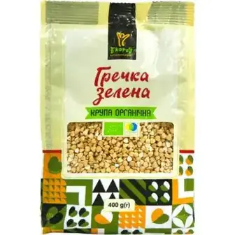 Гречка Екород зелена органічна 400 г