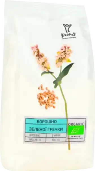 Борошно зеленої гречки Екород 500 г