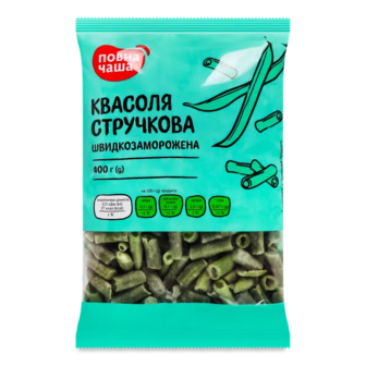 Квасоля стручкова «Повна Чаша»® (400г)