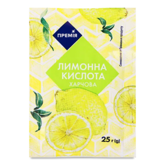 Кислота лимонна «Премія»® (25г)