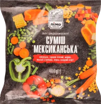 Суміш овочева Лімо Мексиканська 400 г