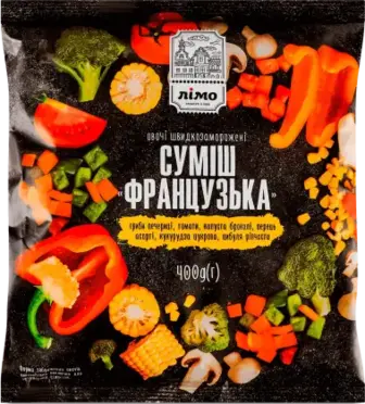 Суміш овочева Лімо Французька 400 г