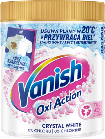 Засіб для видалення плям та вибілювач для тканин Vanish Oxi Action 970 г (5908252015979)
