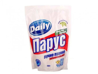 Пральний порошок Парус Daily для ручного прання 450 г (4820017661515)