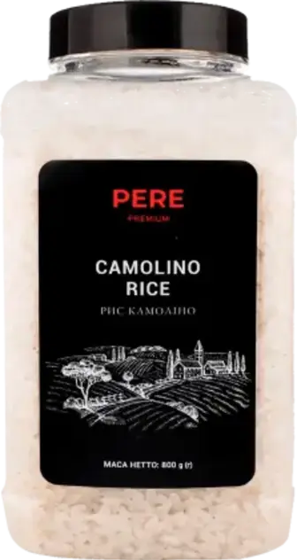 Рис Pere Камоліно шліфований круглозерністий 0.8 кг
