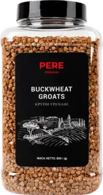 Крупа Pere гречана ядриця швидкорозварювана 800 г