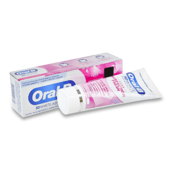 Паста зубна Oral-B 3D White Advanced Luxe Perfection Свіжа м’ята та евкаліпт 75мл (75мл)