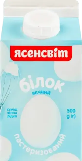 Суміш Ясенсвіт яєчна рідкий білок яєчний 500 г