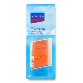 Форель Norven філе шматок слабосолена (130г)