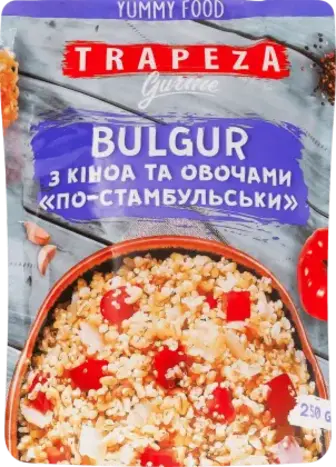 Суміш Trapeza Булгур і кіноа з овочами по-стамбульськи 250 г