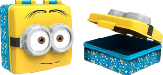 Ланч-бокс Stor Minions 3D пластиковий 16.2x16x9.6 см