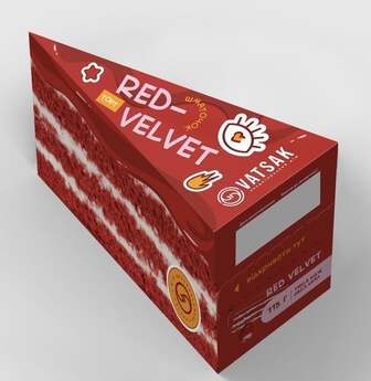 Торт 115г Вацак Red Velvet  к/уп 