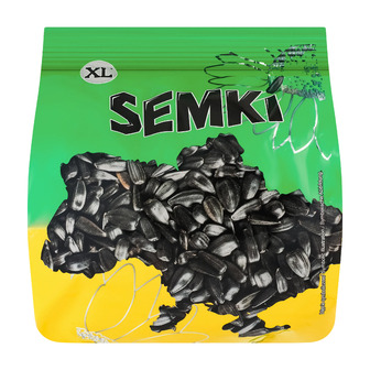 Насіння соняшника Semki смажене солоне 200 г (4820237813275)
