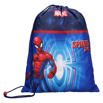Сумка-мішок для взуття Spiderman синій (3665257801120)