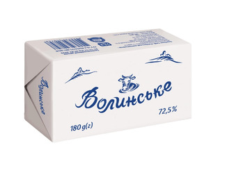 Суміш рослинно-вершкова Волинське 72.5% 180 г (4820239340748)