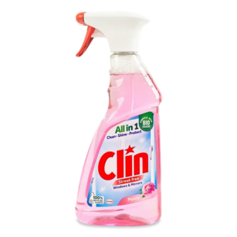 Засіб для миття скла Clin півонія (500мл)